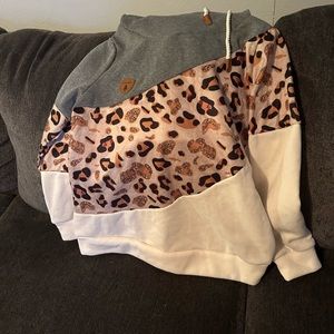 Super cute hoodie. Size L
